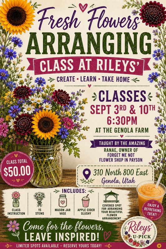 Cut Flower Arranging Class